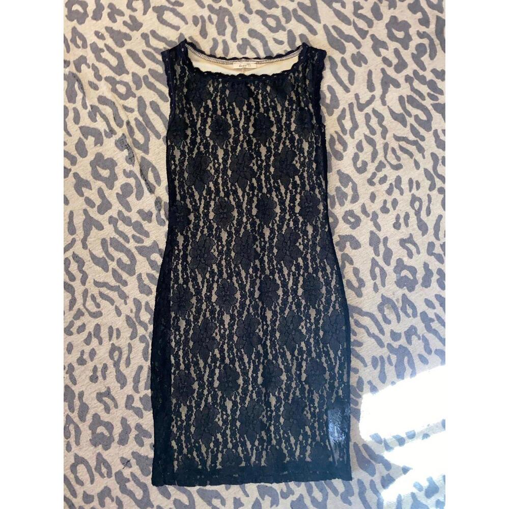 Little black lace dress